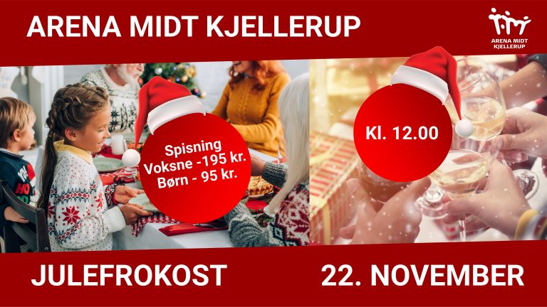 Julefrokost i Arena Midt Kjellerup